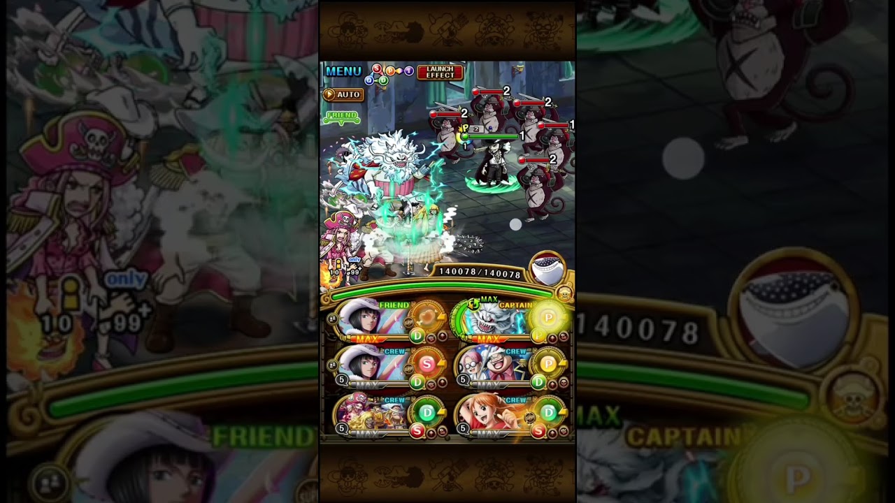 Kizuna VS Mihawk & Perona 10* lvl 30+ My Teams #optc #trecru