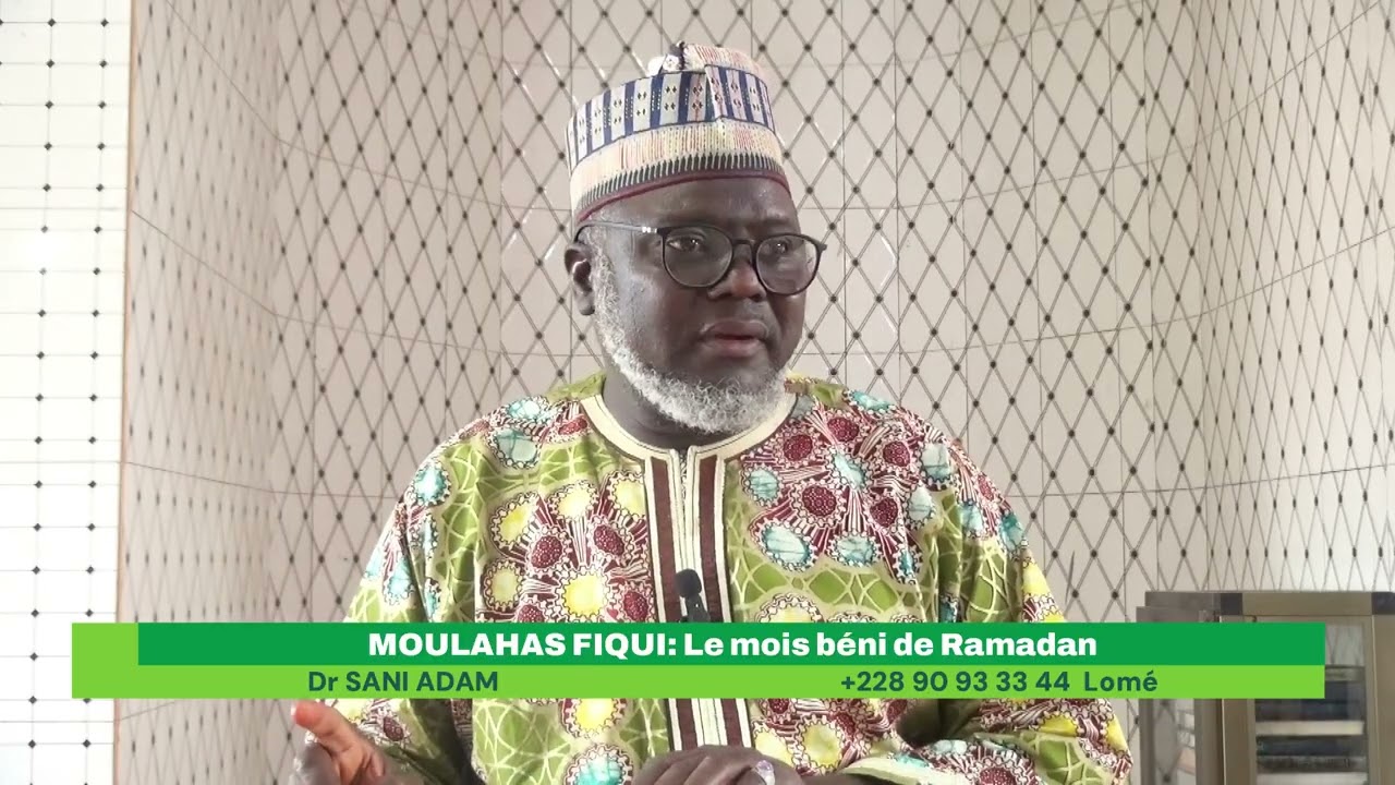 Dr Adam Sani MOULAHAS FIQUI Le mois béni de Ramadan VOL 2