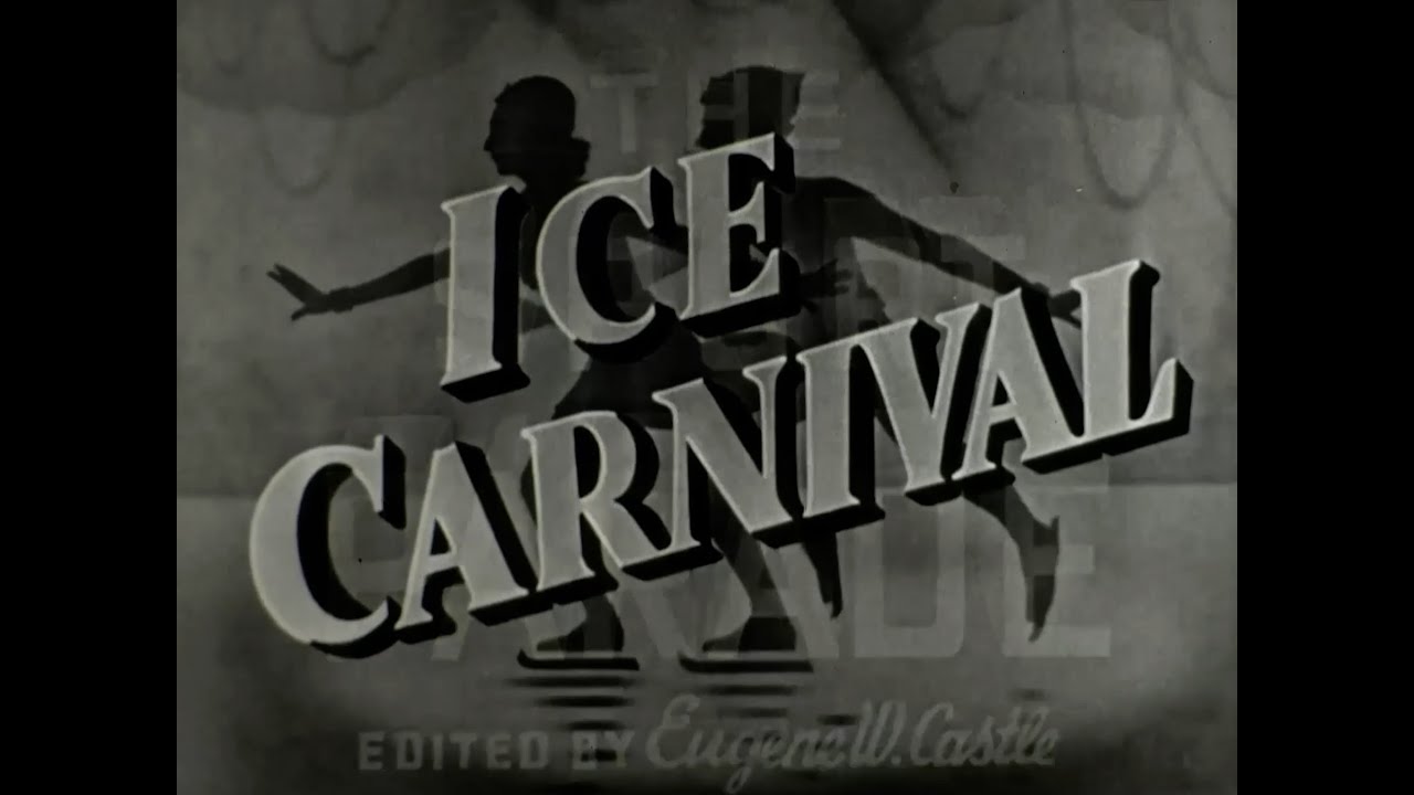 1940s, ICE CARNIVAL, The Sports Parade, Castle Films