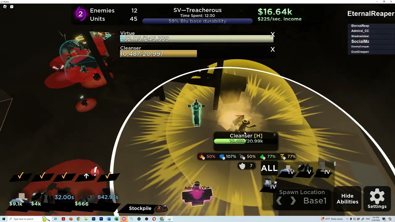 World Tower Defense Ruined Warehouse MAT featuring @Shadowlobandi
