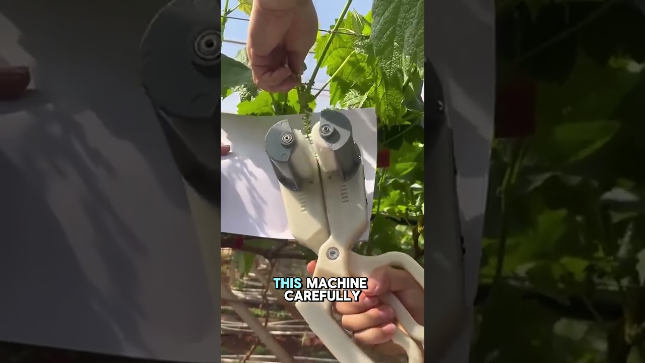 Why Farmers Use This Weird Tool on Their Grapes?