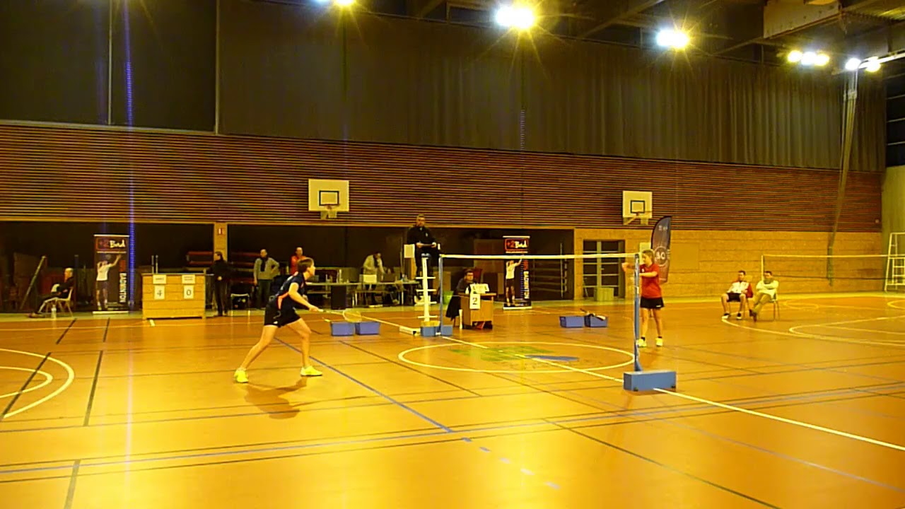 Interclubs de badminton, saison 2018/2019 nationale 3, ABC74 x BOP84, simple dame