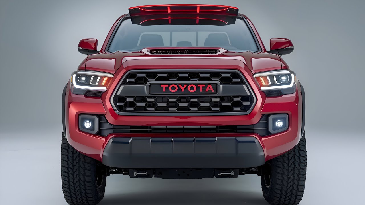 Unleash the Beast: The All-New Toyota Tacoma TRD Pickup Redefines Adventure!