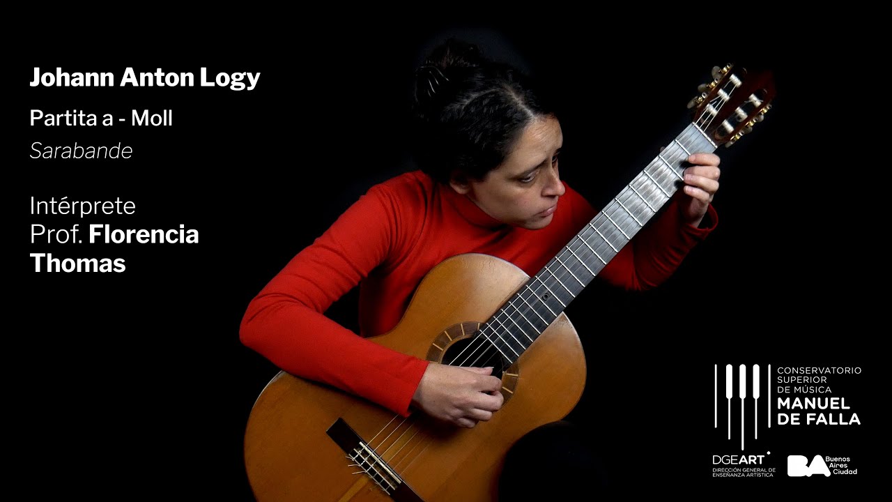Johann Anton Logy - Partita en La menor: Sarabande