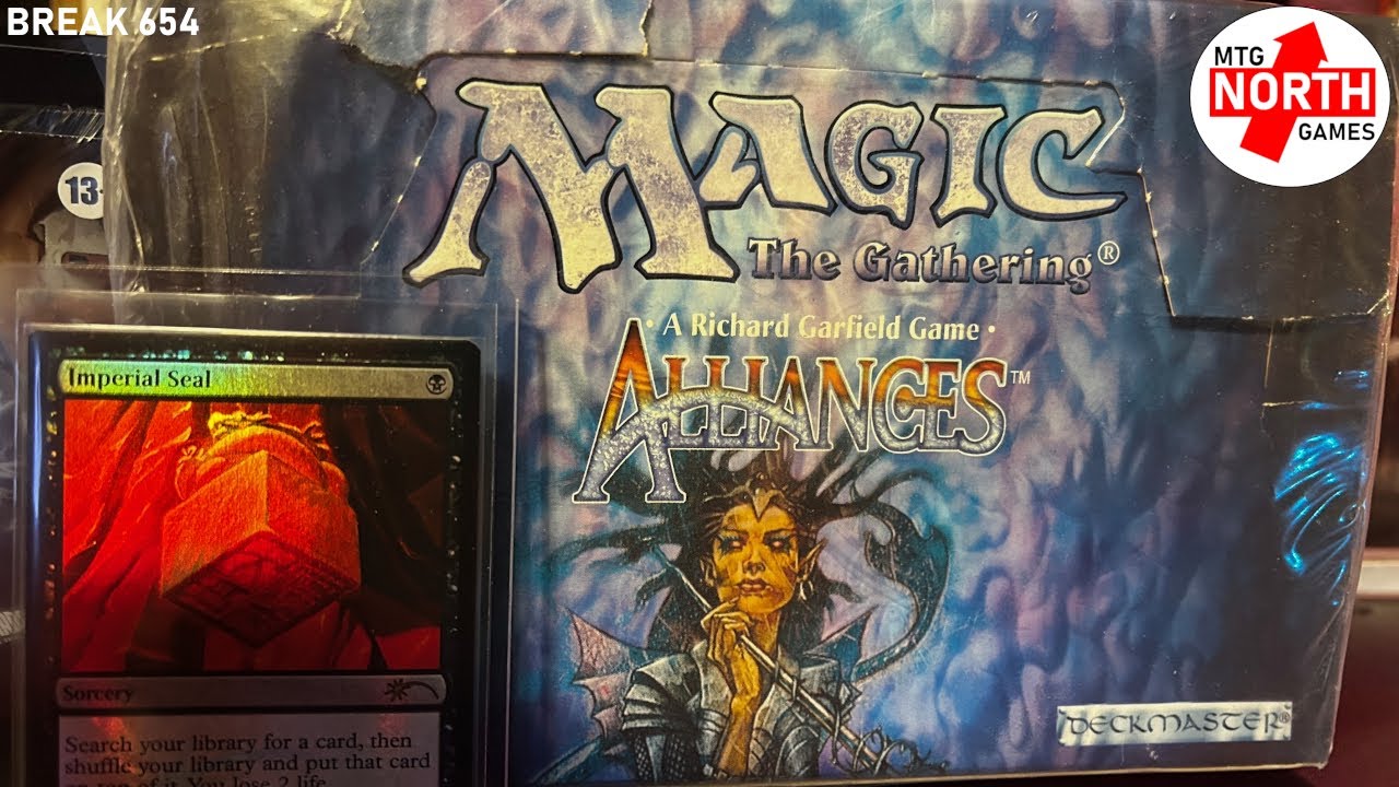 Открытие бустера Alliances 1996 года Pure MTG Nostalgia | Gatormas, день 6