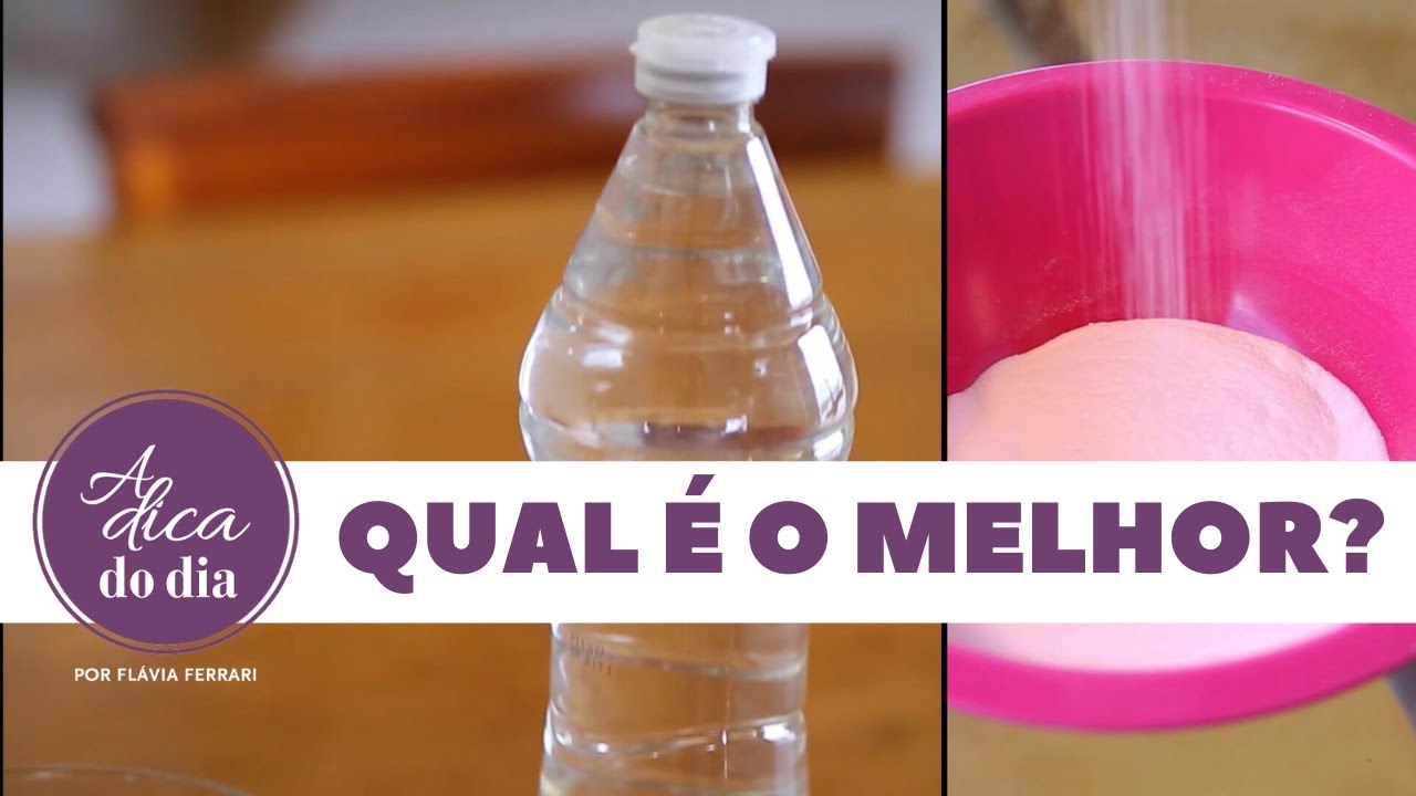 QUANDO USAR BICARBONATO E QUANDO USAR VINAGRE NA LIMPEZA | A DICA DO DIA COM FLÁVIA FERRARI