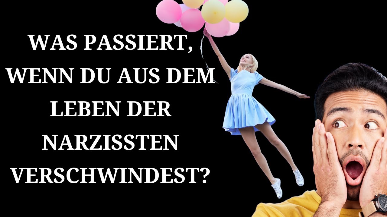 Wenn du aus dem Leben eines Narzissten verschwindest, passiert DAS!