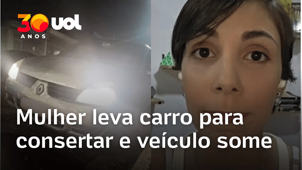 Mulher leva carro para consertar em oficina e  veículo desaparece: 'Nunca mais vi'
