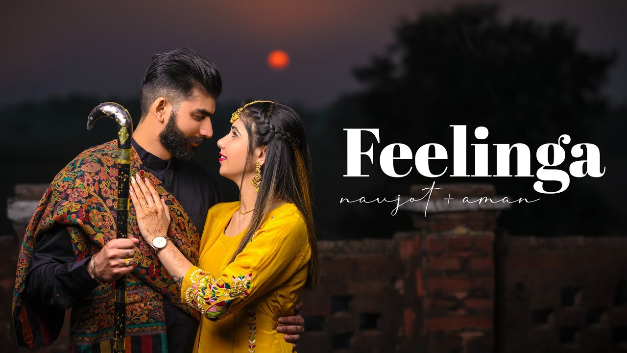 Navjot & Aman || Latest Pre wedding 2021 || Kumar Studio Barnala Punjab || Song : Feelinga