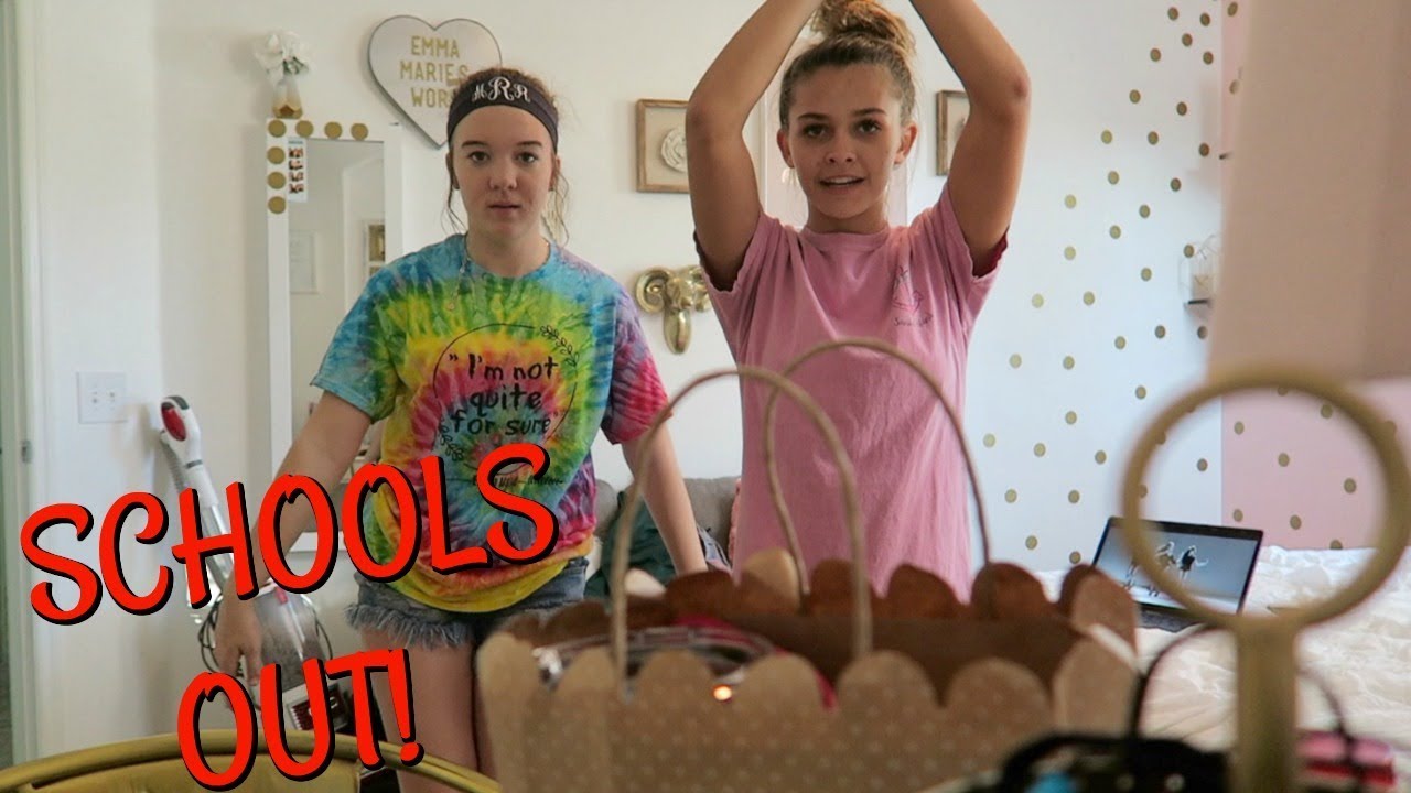 LAST DAY OF SCHOOL! WRAPPING PRESENTS AND HAPPY BIRTHDAY MARK!