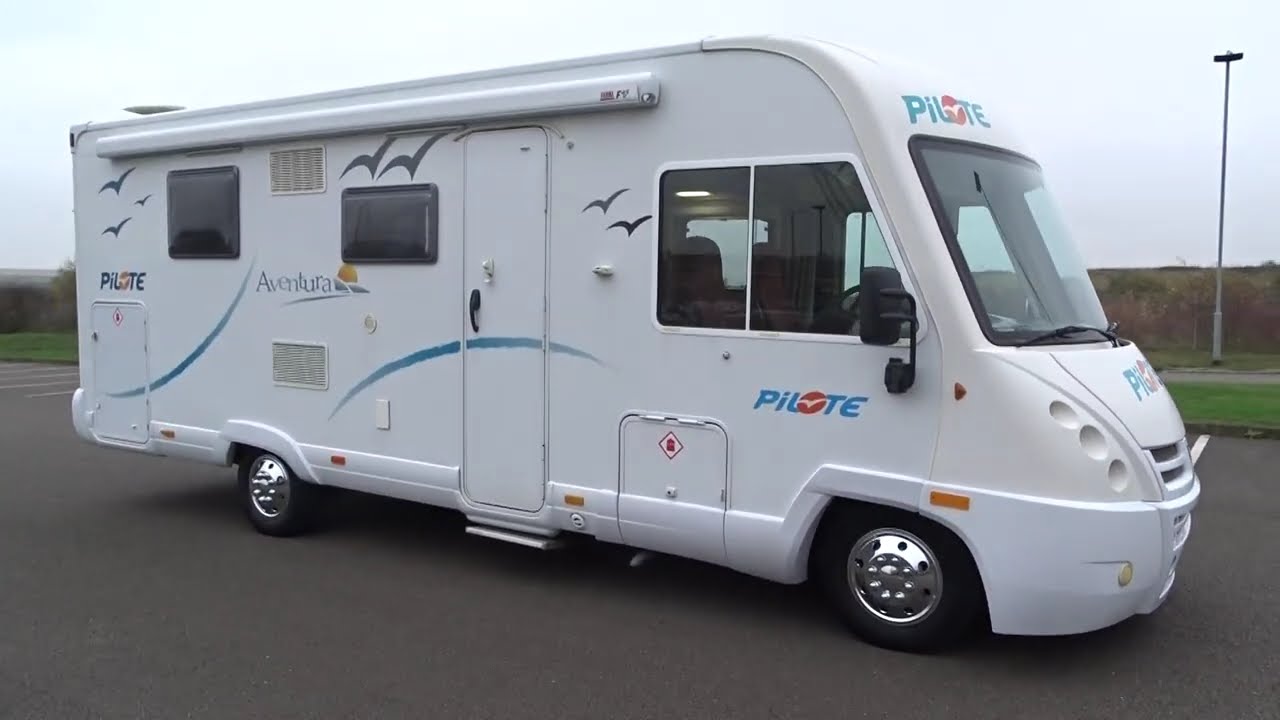 2010 FIAT 2.3 DIESEL PILOTE AVENTURA G730 MOTORHOME ISLAND BED 3500kg 4 BERTH £33.995