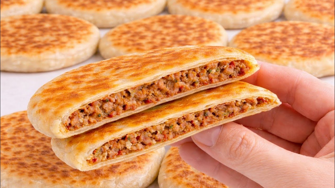 مخمار معمر بحشوة جد لذيذة وعجينة جد طرية مع أسهل طريقة لتحضيره وإختصار الوقت ولمجهود