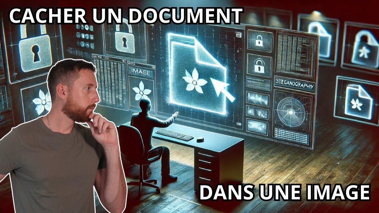 Comment cacher un fichier confidentiel dans une image ?