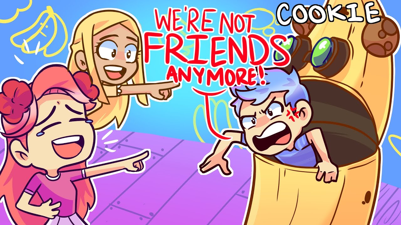 WE'RE NO LONGER FRIENDS! Roblox Banana Eats!