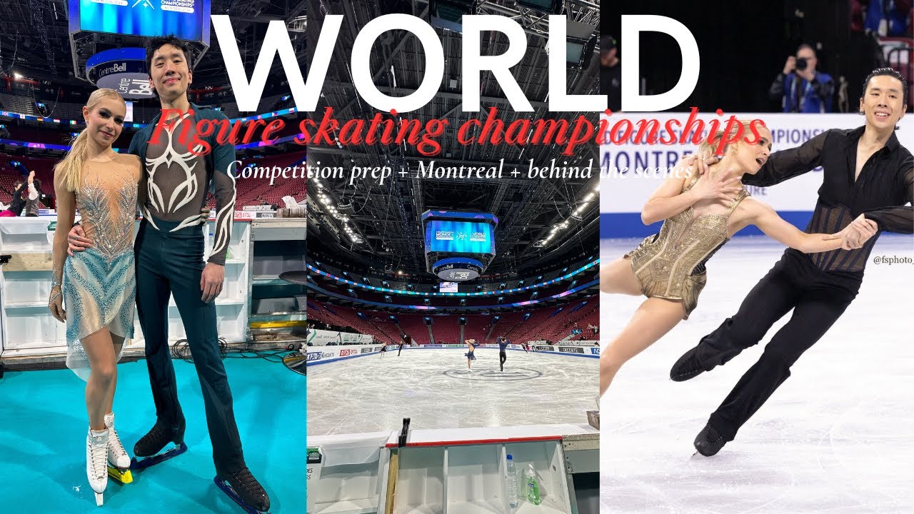 World Figure Skating Championships 2024 vlog | Montreal ❤️🇨🇦 part 1