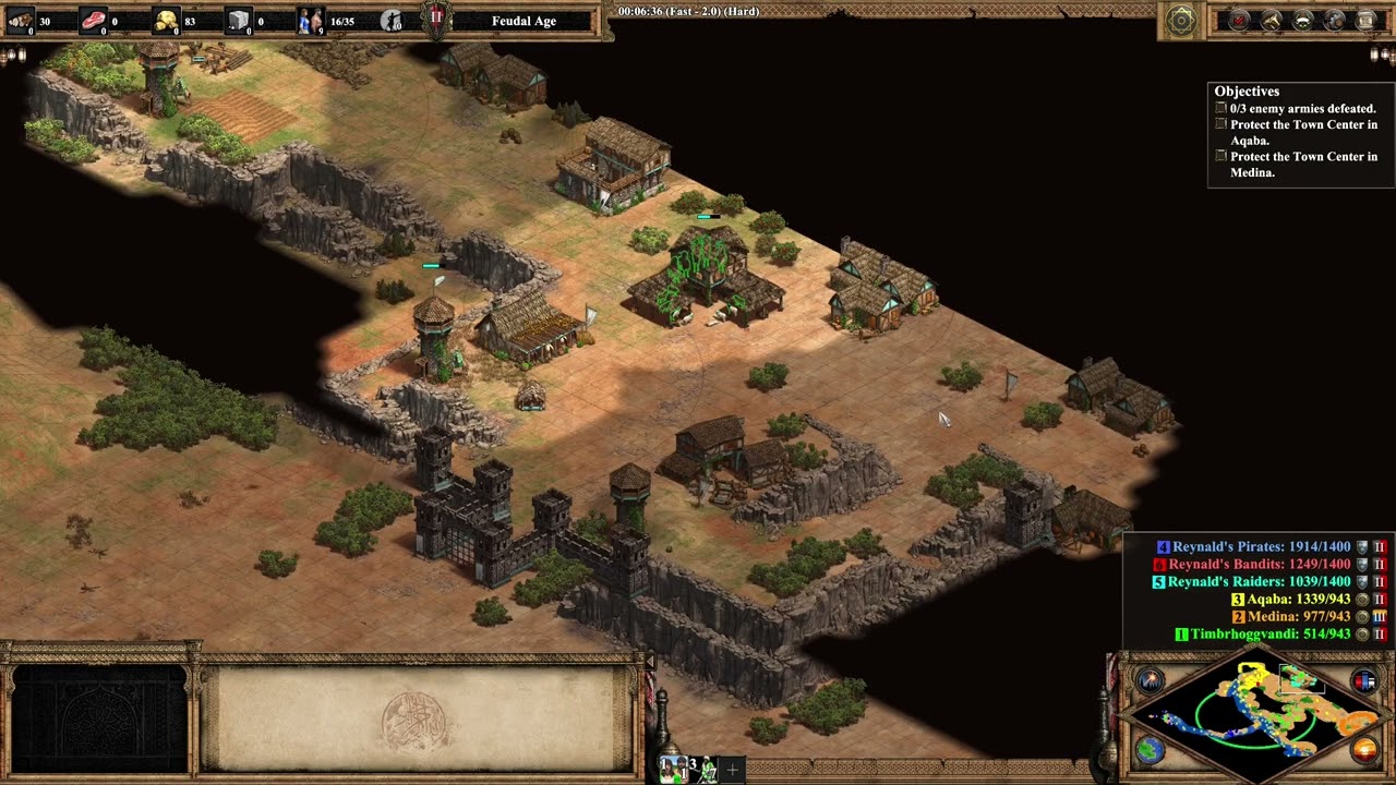 AoE2 Saladin 2: Lord of Arabia Speedrun Former WR - 12:13 IGT