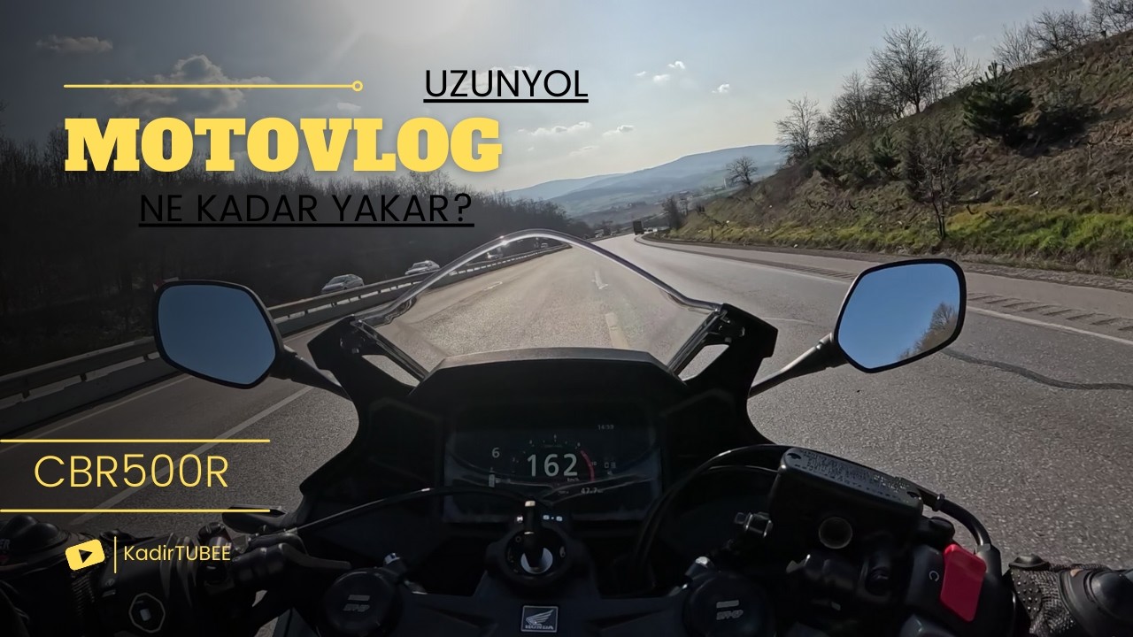 2025 CBR 500R ile ilk deneyimlerim (2 KİŞİ UZUN YOL)