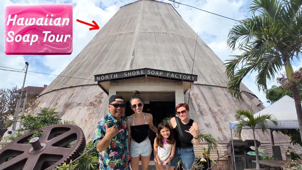 Внутри мыловаренной фабрики на Северном берегу Охау