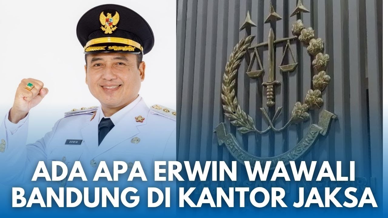 KONDISI TERKINI Menanti Erwin Wakil Walikota Bandung di Kantor Kejari!