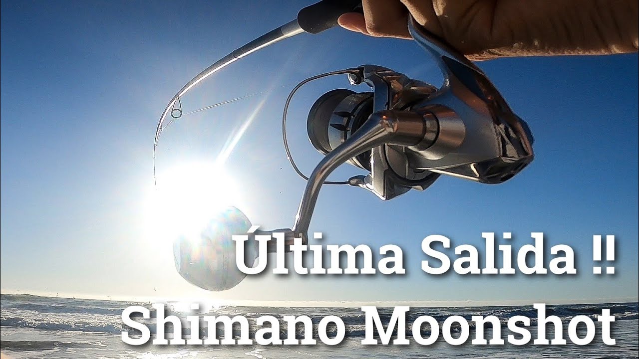Ultima Salida Shimano Mooshot S96M || Bonitos desde Playa !