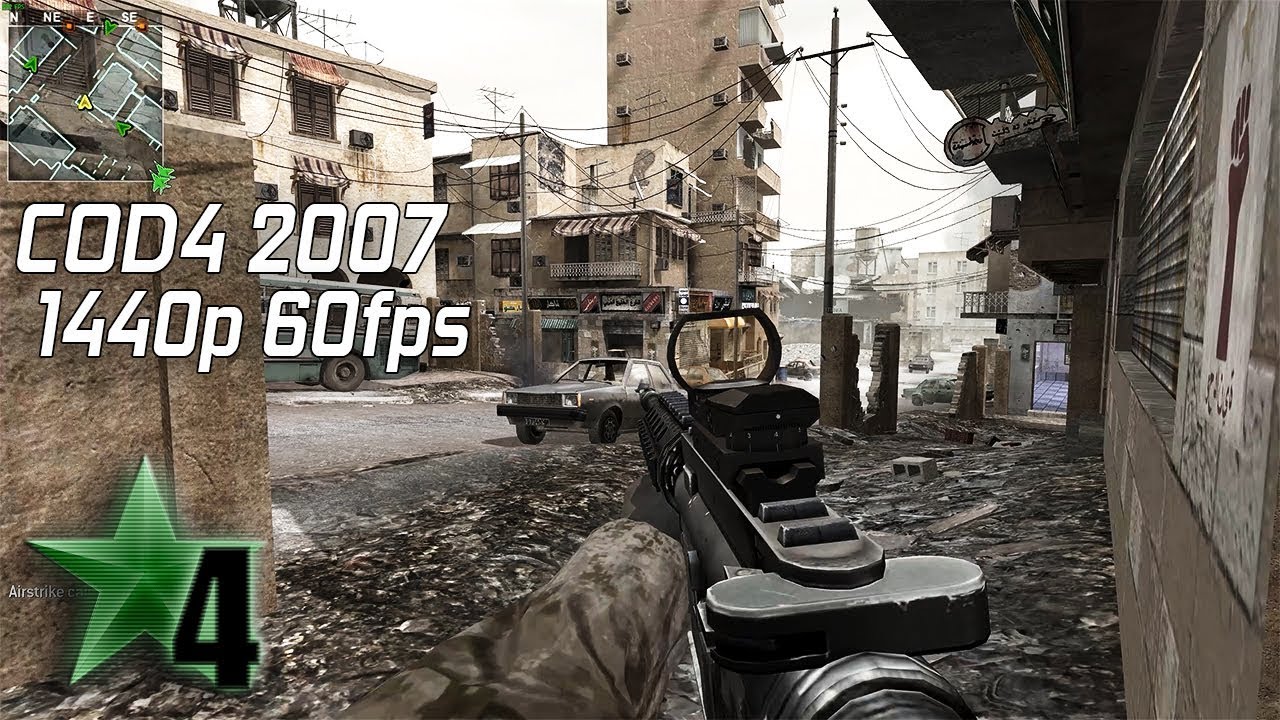 Reliving COD4 PC Multiplayer – Classic Crossfire Gameplay 1440p 60fps