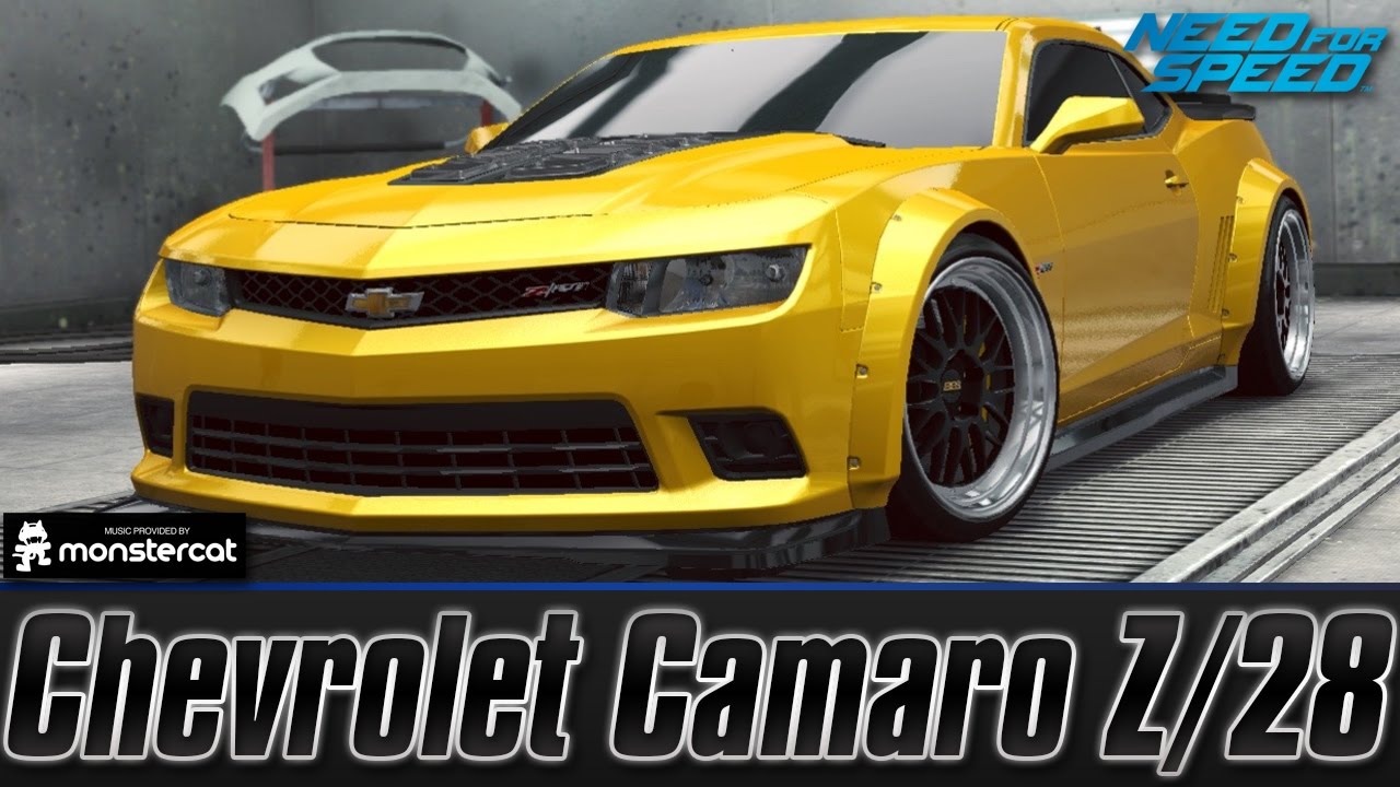 Need For Speed No Limits: Chevrolet Camaro Z/28 (Customization + MAXXED OUT)