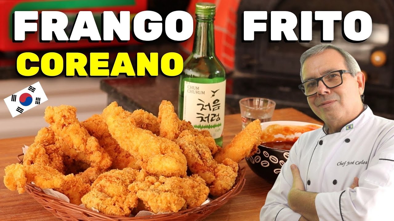 FRANGO FRITO COREANO - O MELHOR FRANGO FRITO DO MUNDO!!!