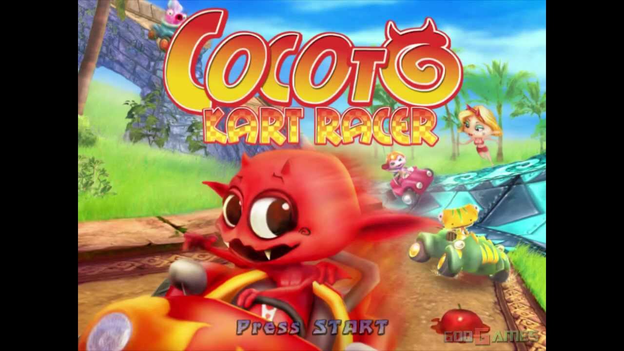 Cocoto Kart Racer - Gameplay Gamecube HD 720P (Dolphin GC/Wii Emulator)