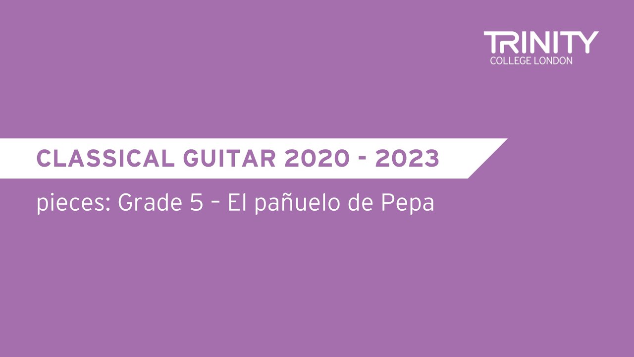 Classical Guitar Showcase: Grade 5 – El pañuelo de Pepa / Saumell