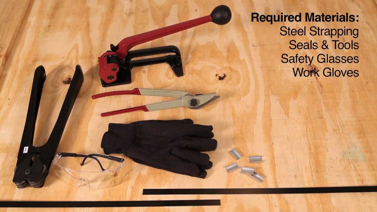 Sealing Steel Strapping with products from Associated Bag