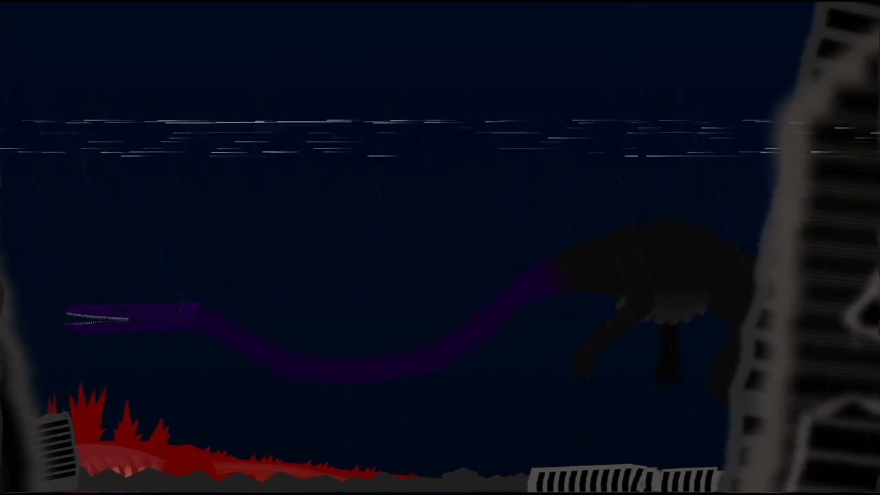 A weird kaiju that I made for no reason.