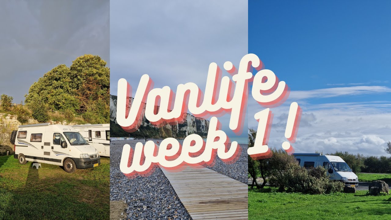 Vanlife week 1! | Van Normandi&euml; naar La Rochelle met mijn camperbus