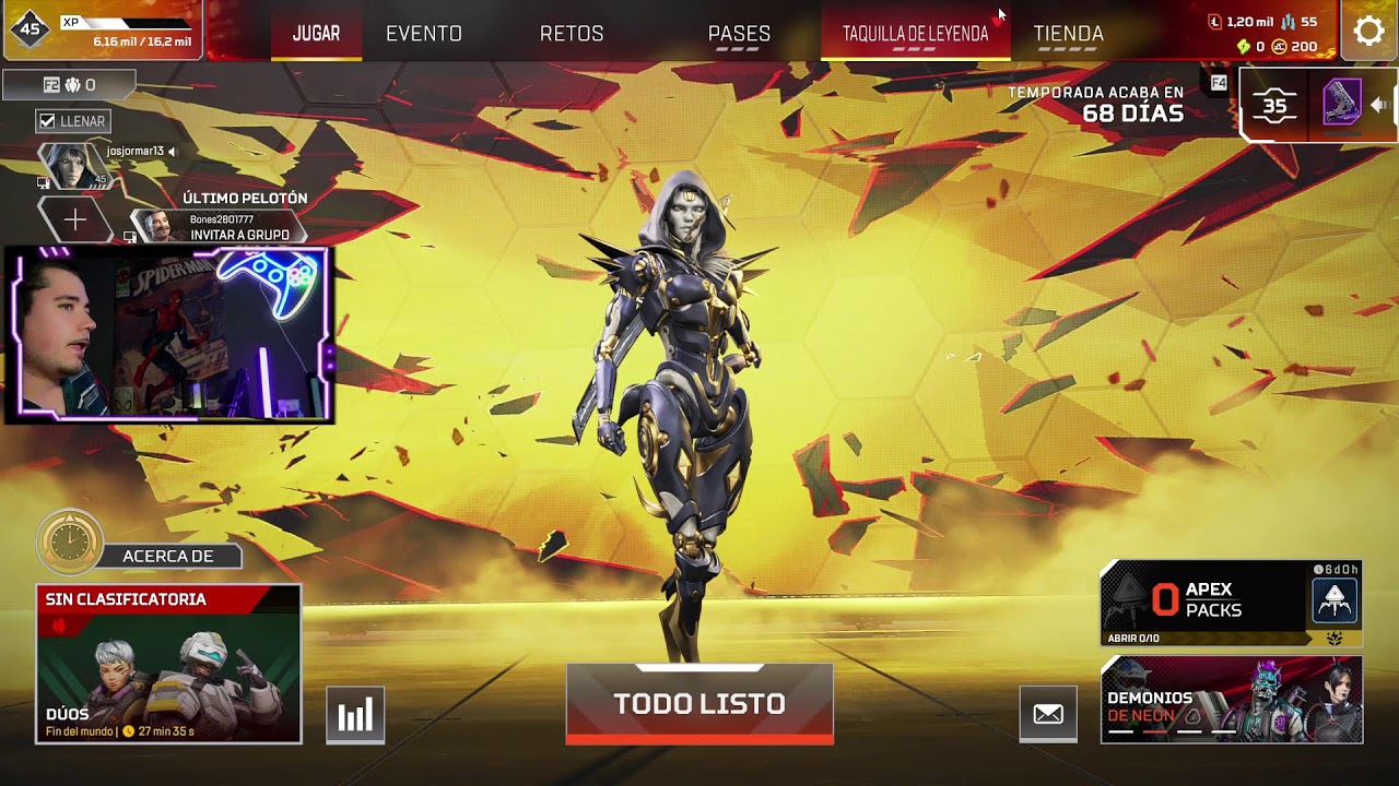 EN BUSCA DE UN TEAM PARA JUGAR APEX!