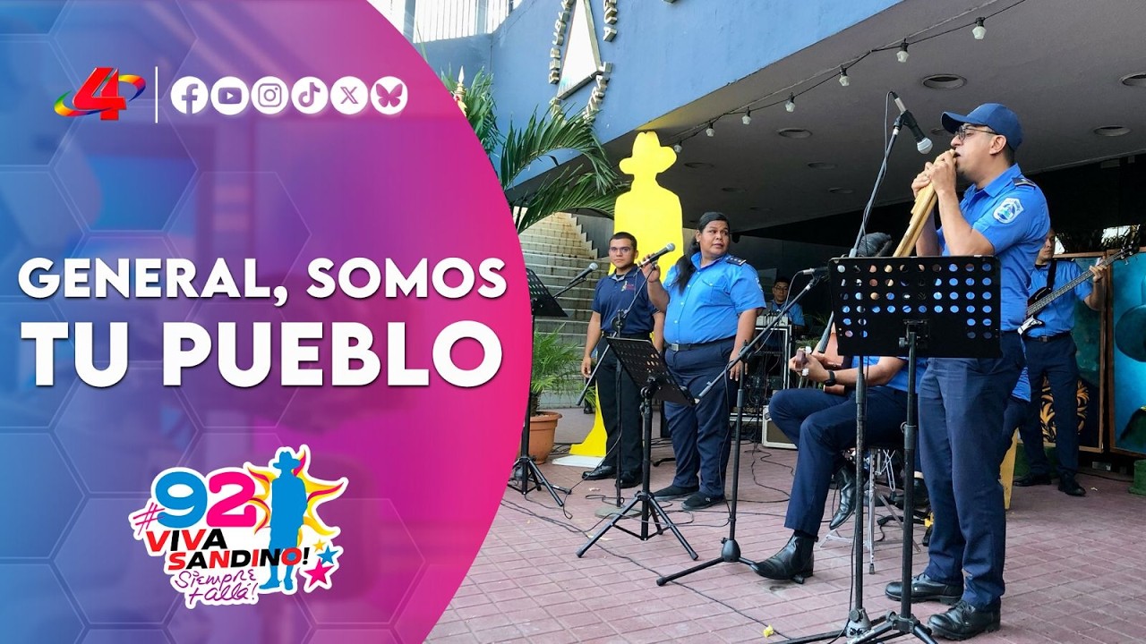 Cantata «General, Somos Tu Pueblo»: Homenaje al General Sandino desde el MINT 🎶