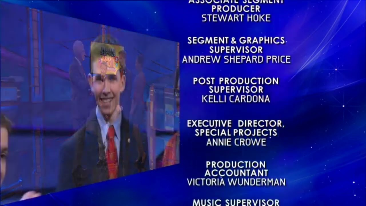 Jeopardy Full Credit Roll 7-25-2014