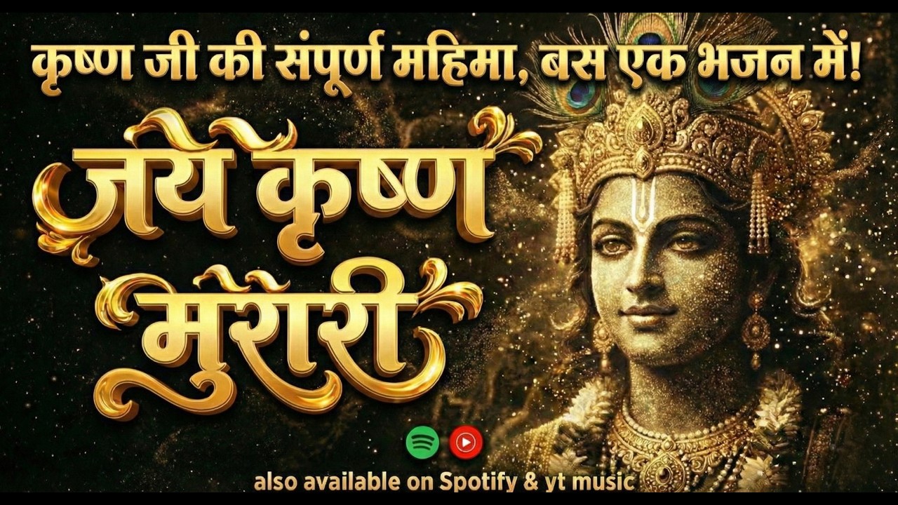 संपूर्ण कृष्ण गाथा: Jai Krishna Murari | Best Krishna Bhajan of 2026