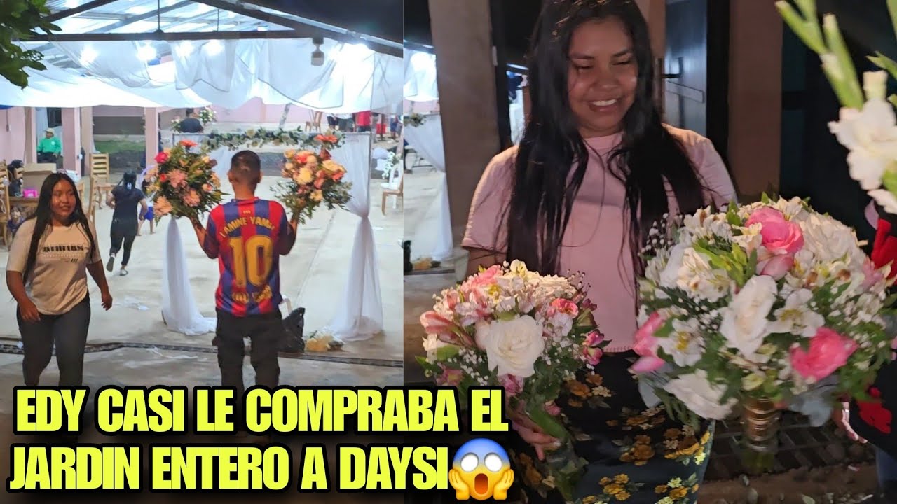DAYSI Llorando Bajo Todo El Adorno Que EDY Con Mucho Amor Le Mando A Comprar Para La Boda😱