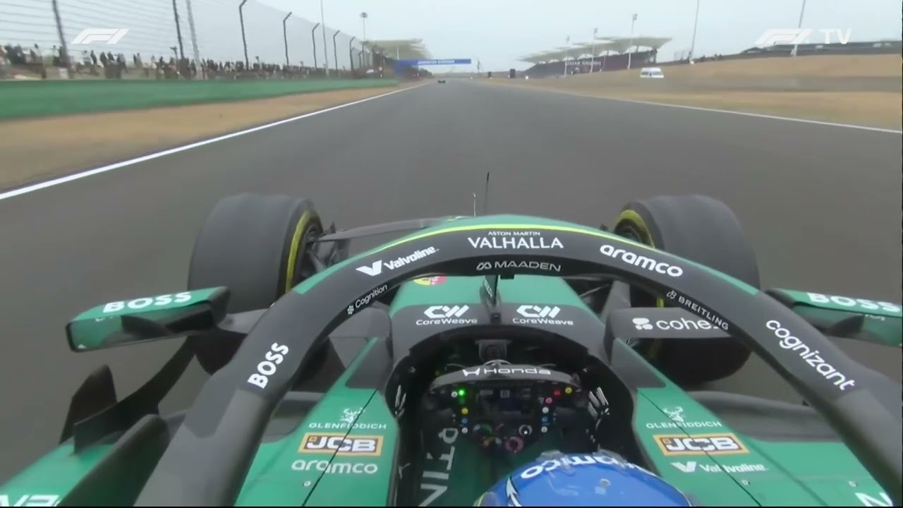 AMR26 Vibrating and Fernando Alonso struggling at the 2026 Chinese GP