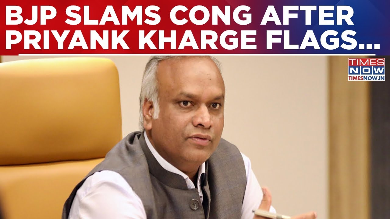 Karnataka IT Minister Priyank Kharge Flags 'Law & Order Situation'? BJP Asks Who's Responsible?