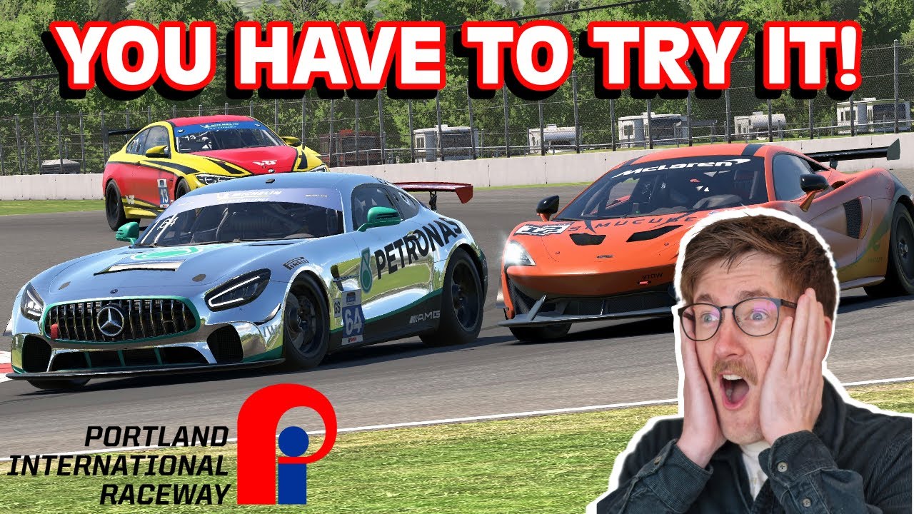 Is This Now iRacing's Best Circuit? | Portland International Raceway In The Mercedes AMG GT4