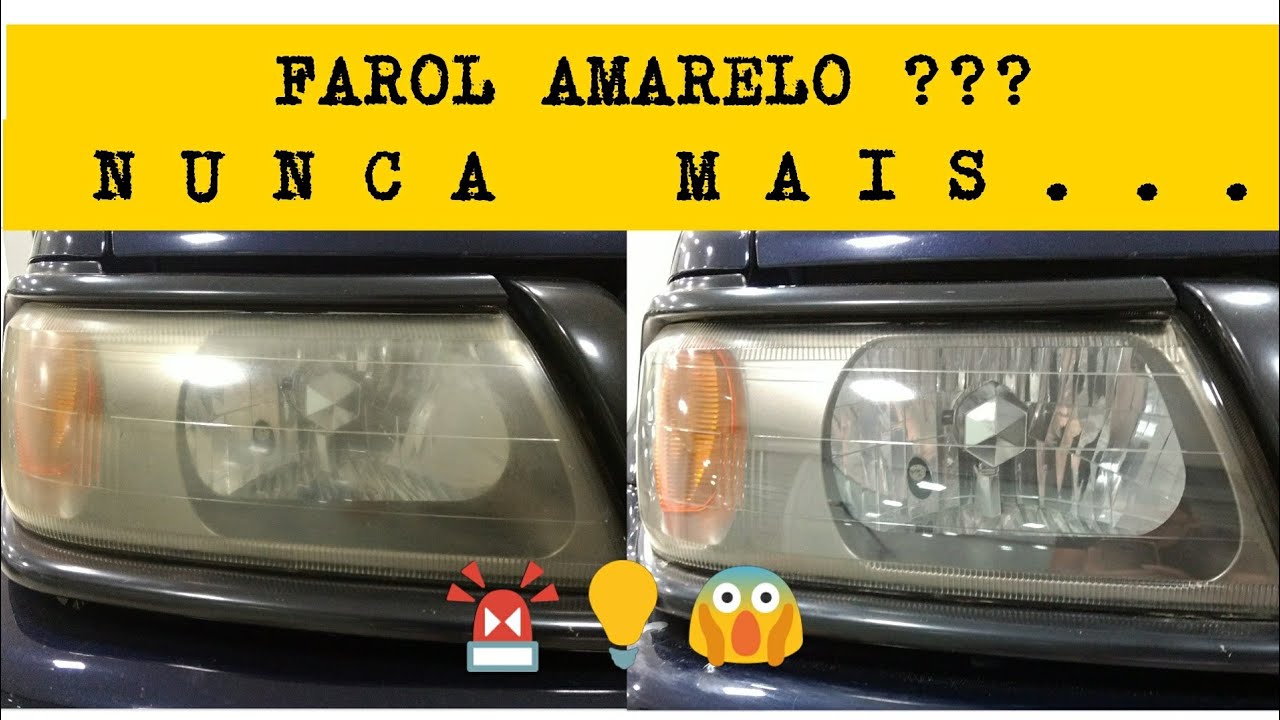 Farol amarelo nunca mais