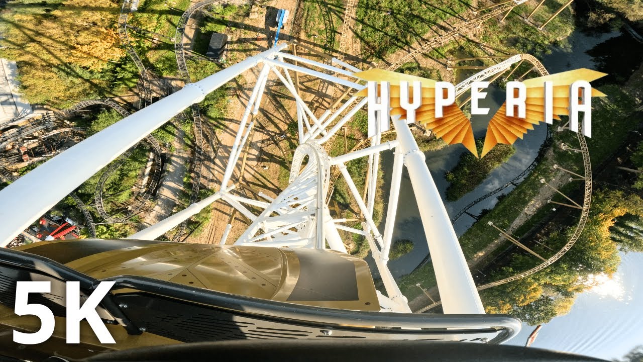 Hyperia POV 5K60 FPS // Thorpe Park - Frontseat