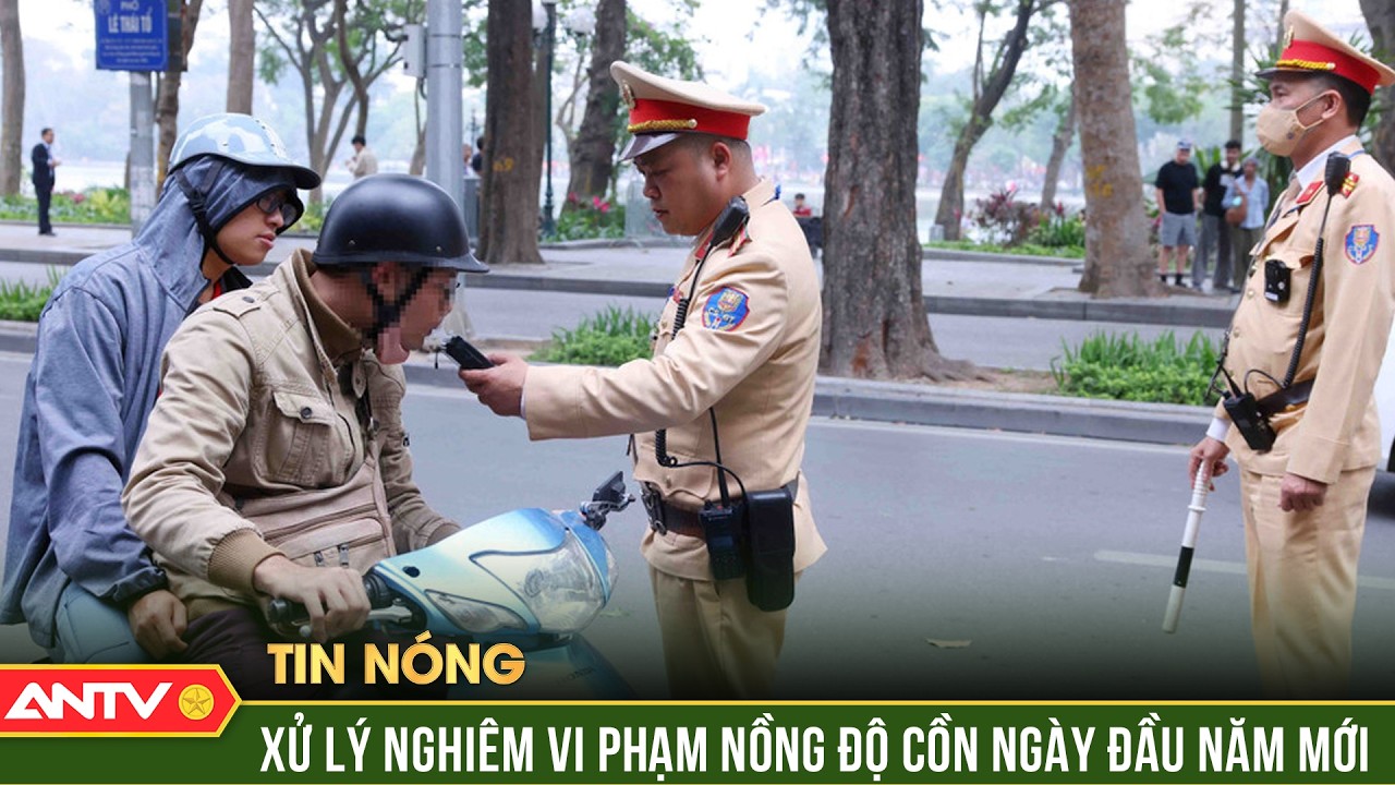 CSGT xử phạt nhiều trường hợp vi phạm nồng độ cồn | ANTV
