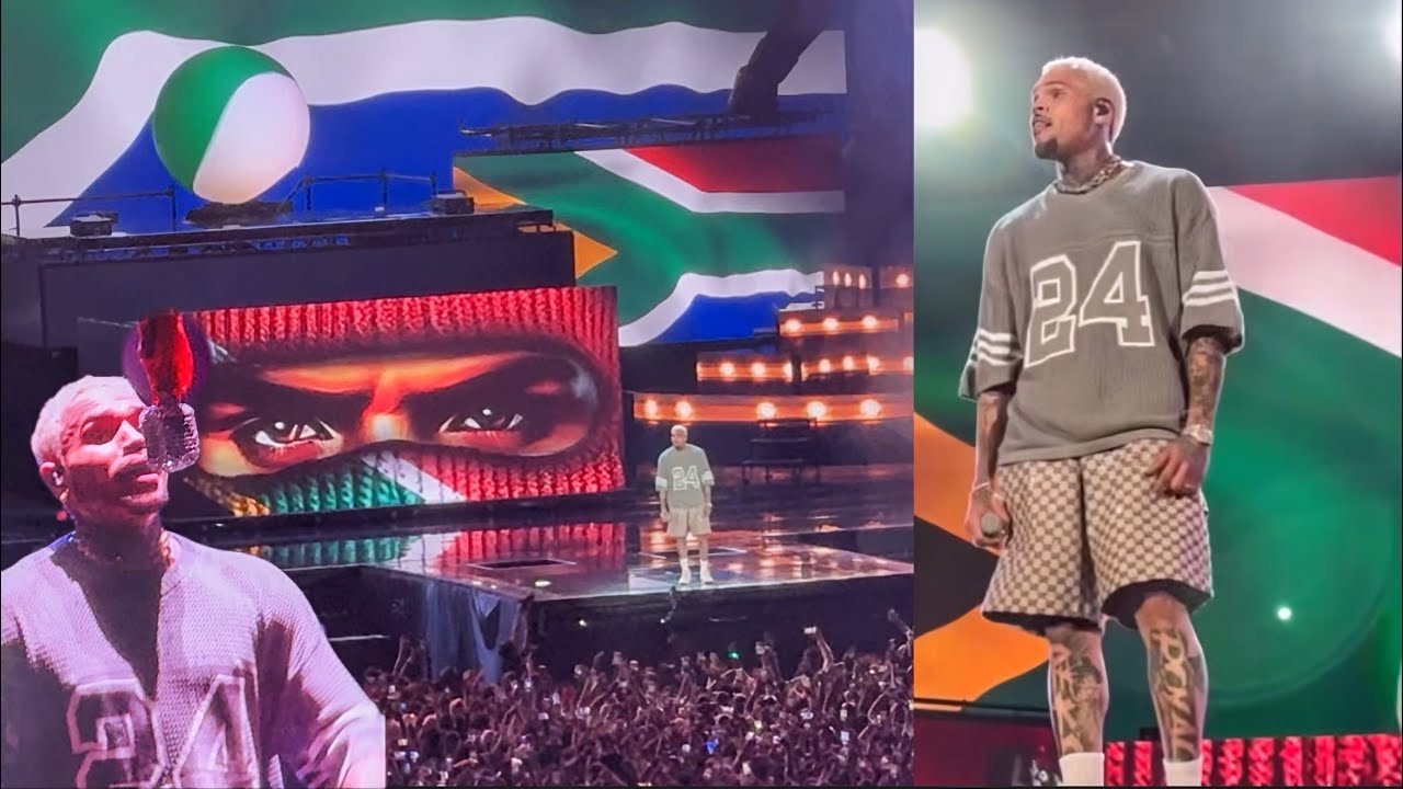 Chris Brown concert in South Africa 🇿🇦 | BREEZY BOWL 🏆