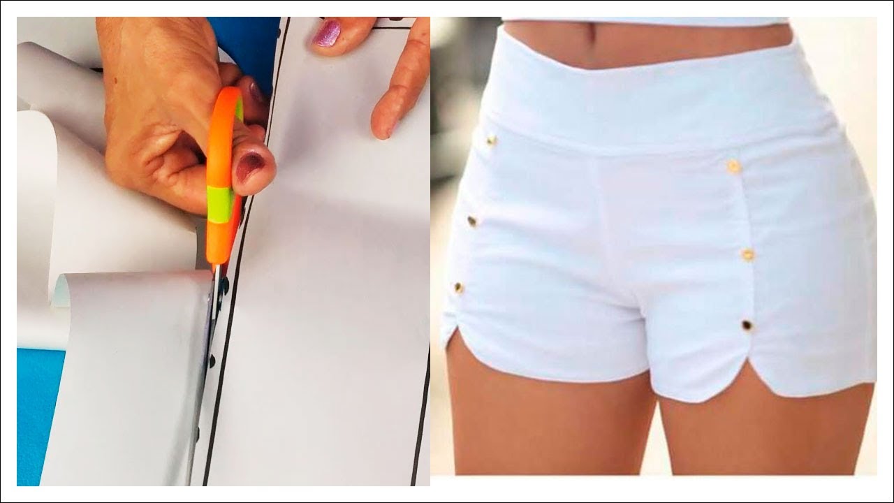 Como hacer un short para damas facil