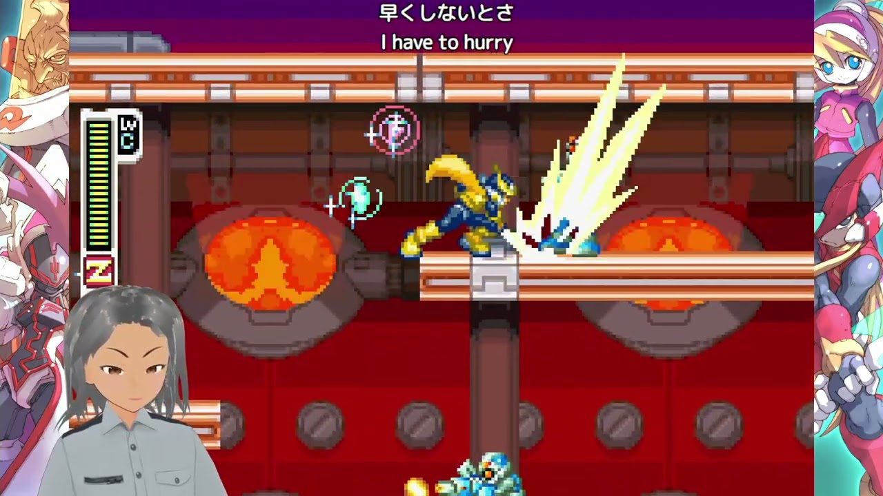 【ロックマンゼロ3】中間のボス戦に挑むとこびえ#2