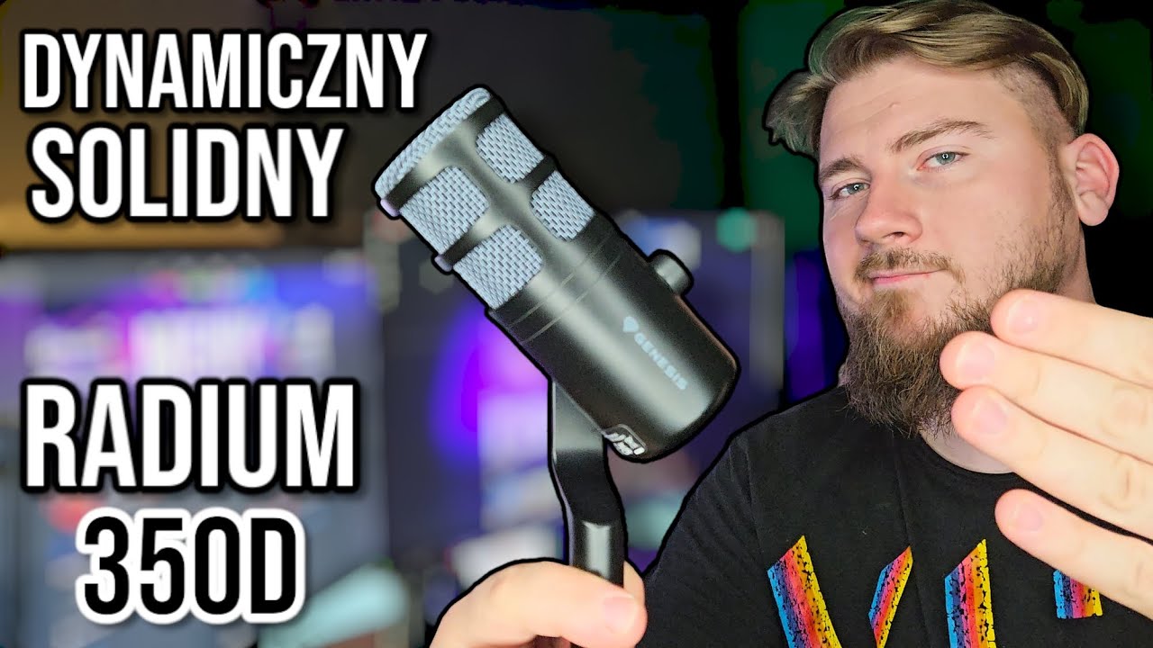 Genesis Radium 350D - Tani, dobry i solidny mikrofon dynamiczny