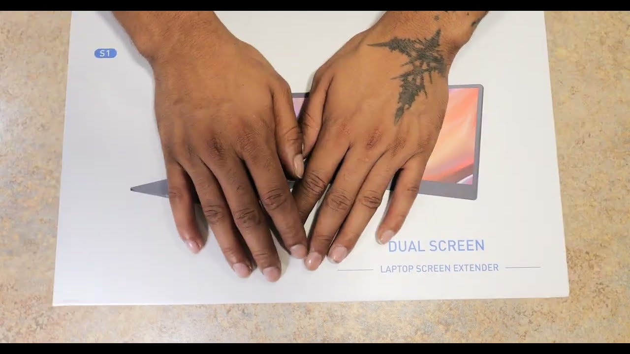 Maxfree Laptop Screen Extender, S1 14'' Laptop Monitor Extender Dual Screen 1080P FHD Review Video