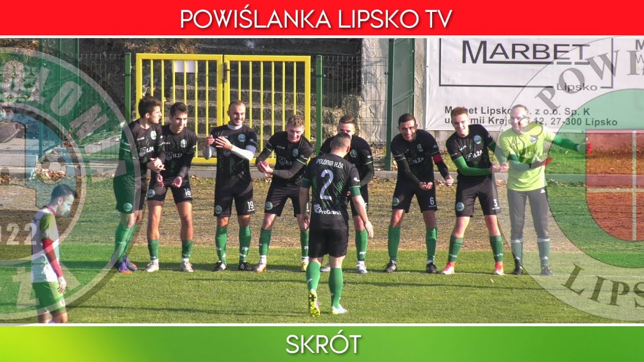 Polonia Iłża - Powiślanka Lipsko 2:2 (Skrót)