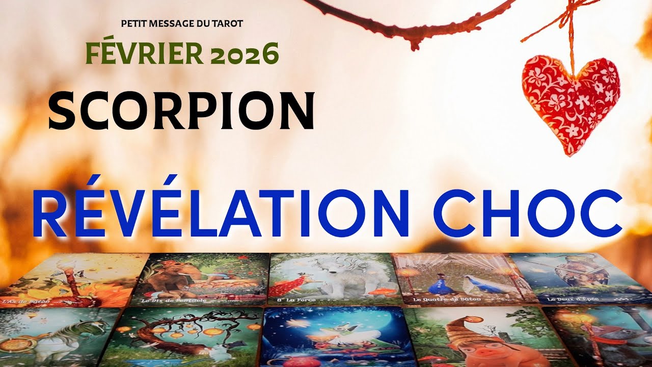 SCORPION ~ Une vérité de cœur éclate enfin ~ FÉVRIER 2026